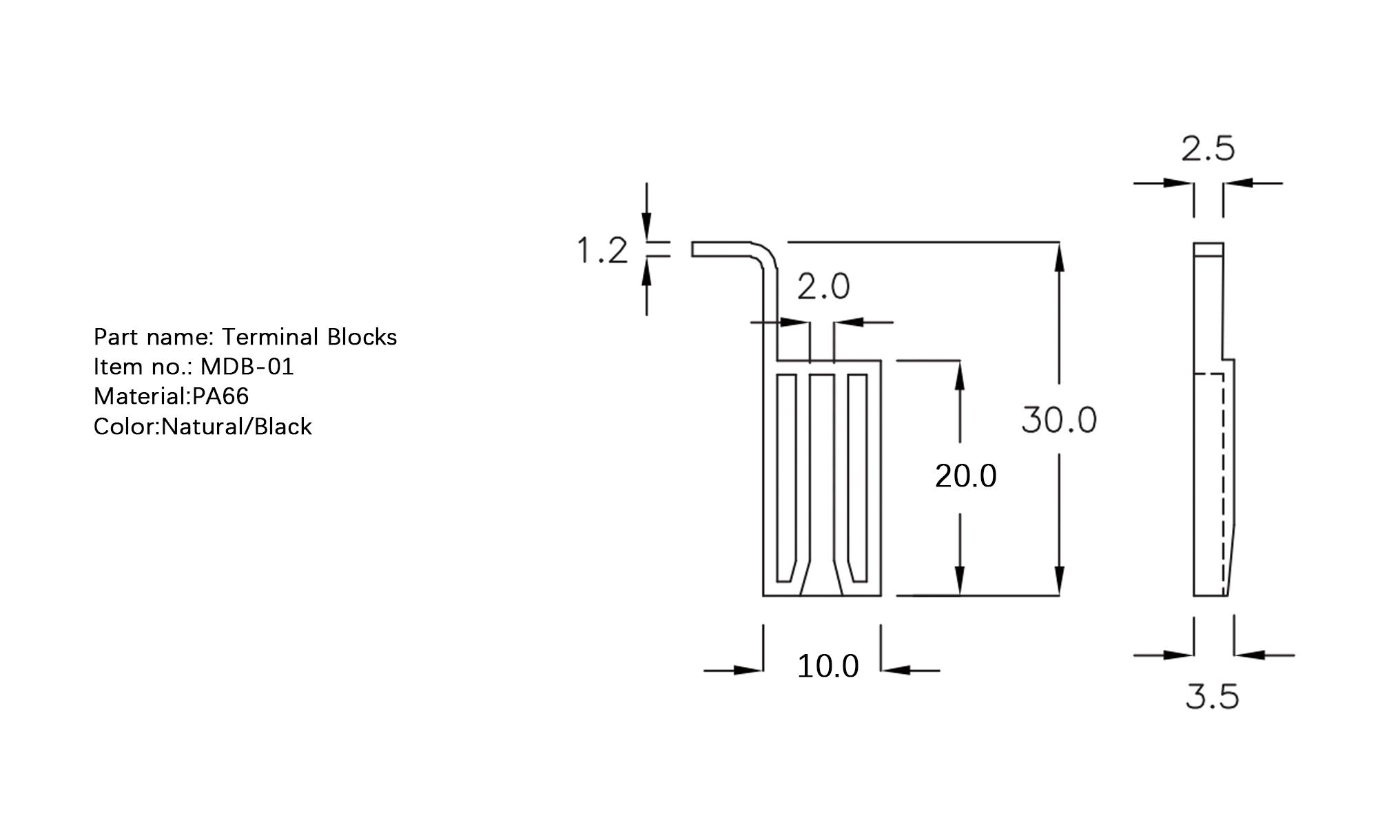 Terminal Blocks MDB-01